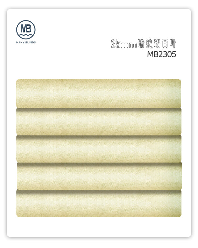 V-25mm 暗紋鋁百葉簾