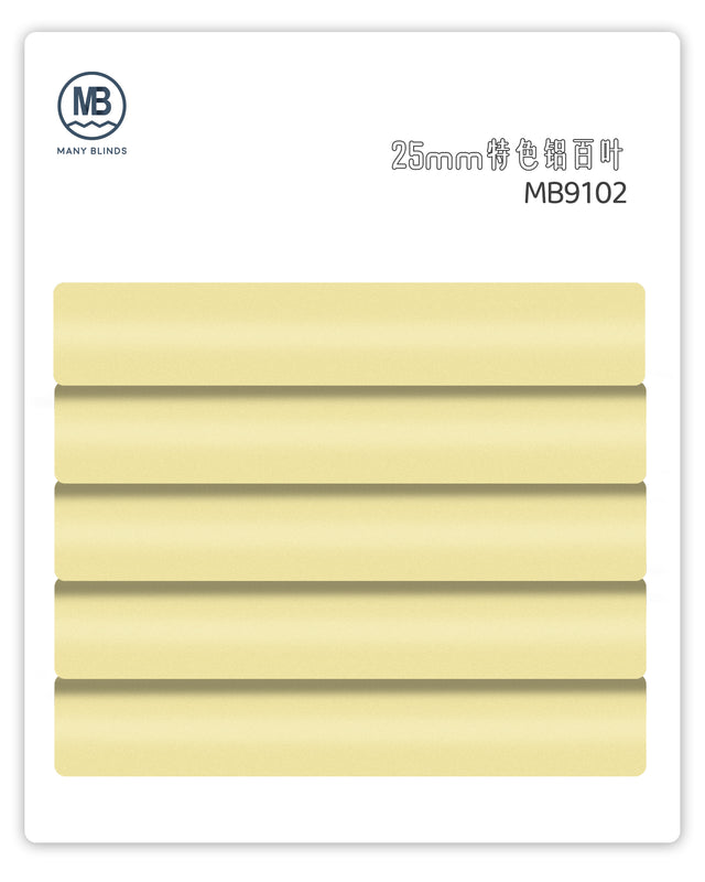 V-25mm Specialty Aluminum Venetian Blinds