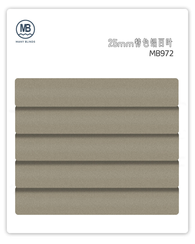 V-25mm Specialty Aluminum Venetian Blinds