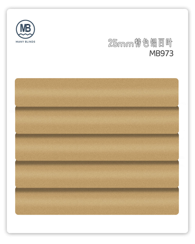 V-25mm Specialty Aluminum Venetian Blinds