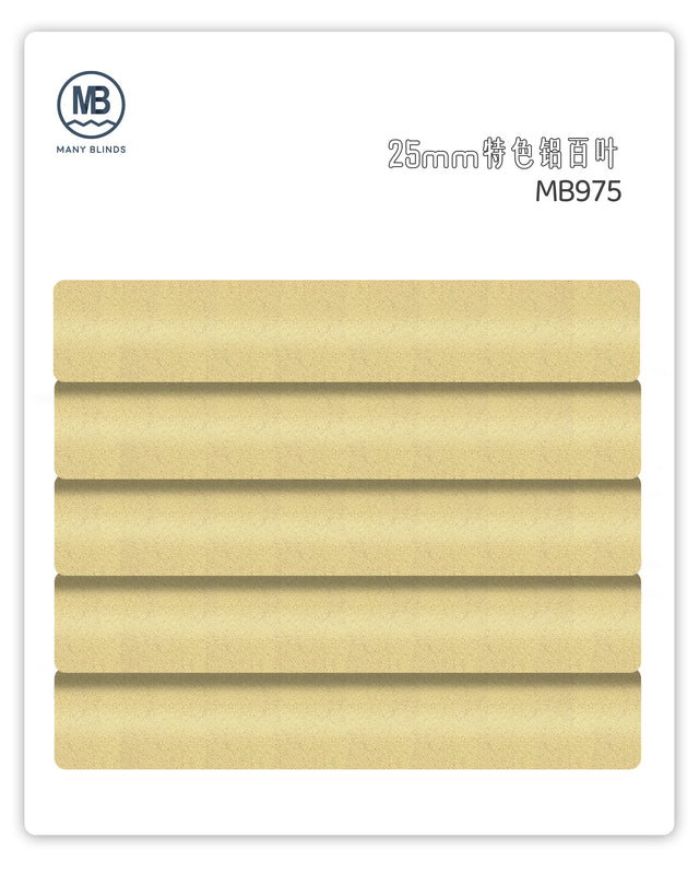 V-25mm Specialty Aluminum Venetian Blinds