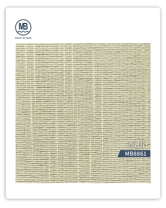 VC Plain Linen Vertical Blind