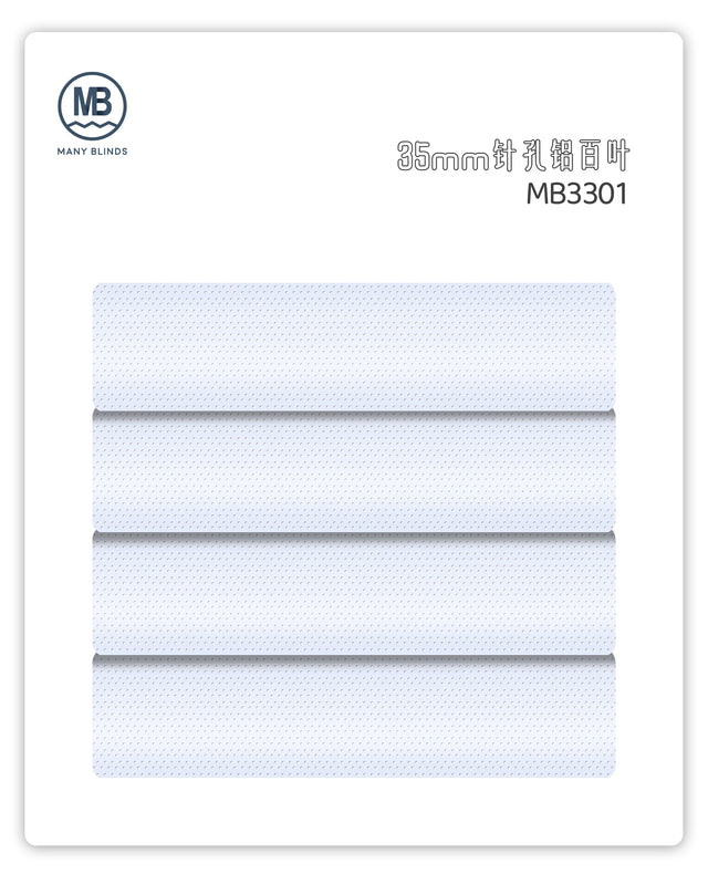 V-35mm Aluminum Venetian Blinds – Perforated Slats