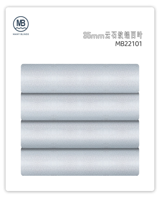 V-35mm Aluminum Venetian Blinds – Stone Texture Slats