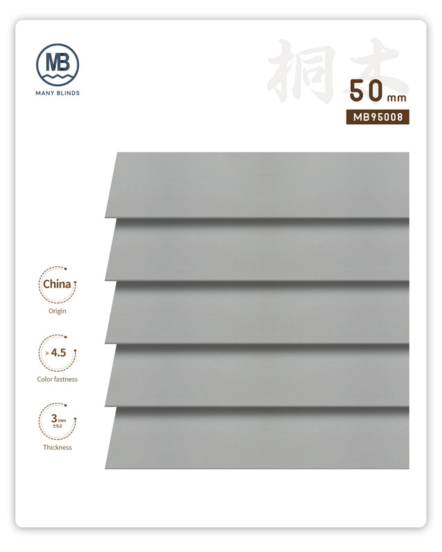 W-椴木片50mm 木百葉簾