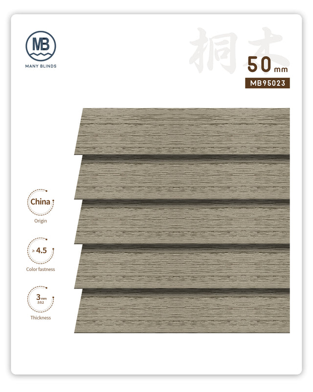 W-candlenut 50mm slat