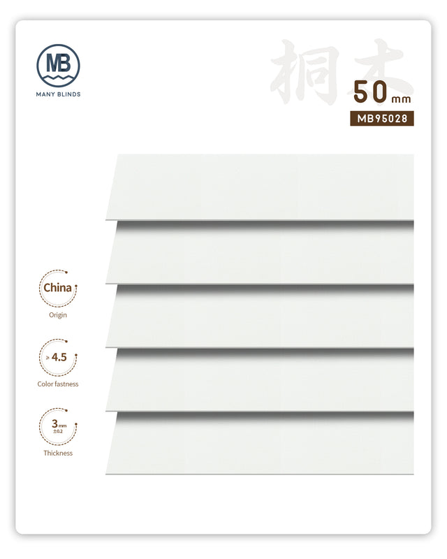 W-candlenut 50mm slat