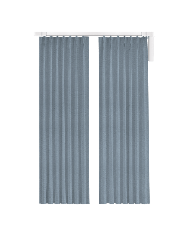 Solar-powered opening and closing curtains