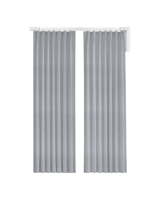 Solar-powered opening and closing curtains