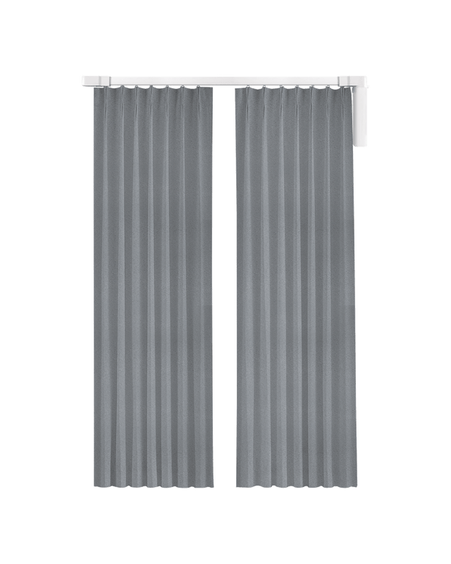 Solar-powered opening and closing curtains