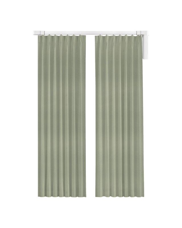 Solar-powered opening and closing curtains