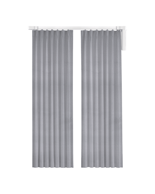 Solar-powered opening and closing curtains