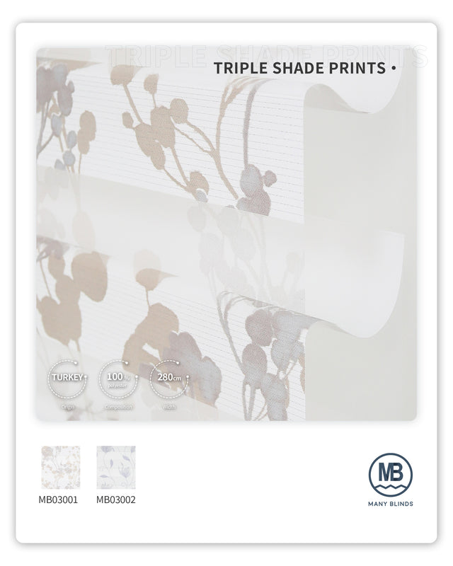 T-Triple shade prints