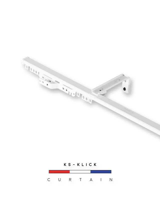 KS-Klick System Curtain Track