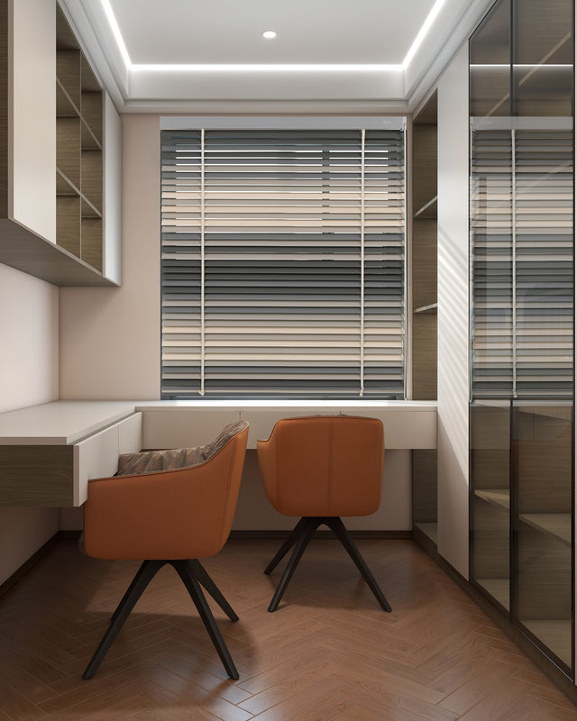 wooden blinds