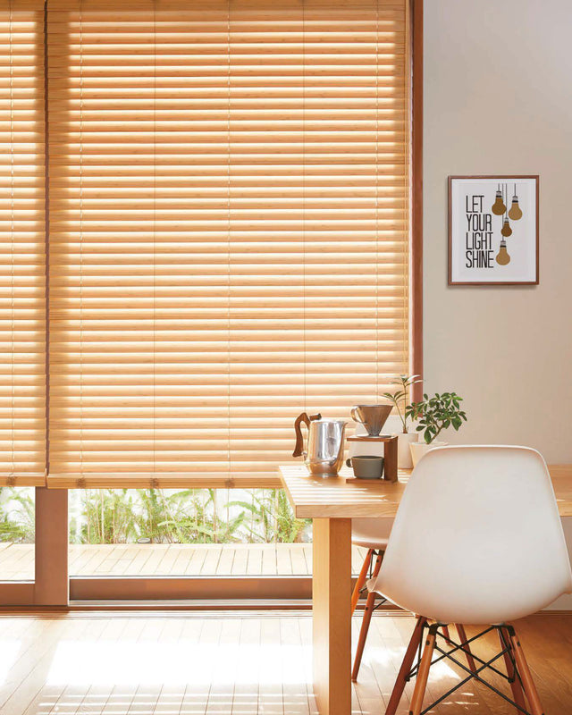 wooden blinds