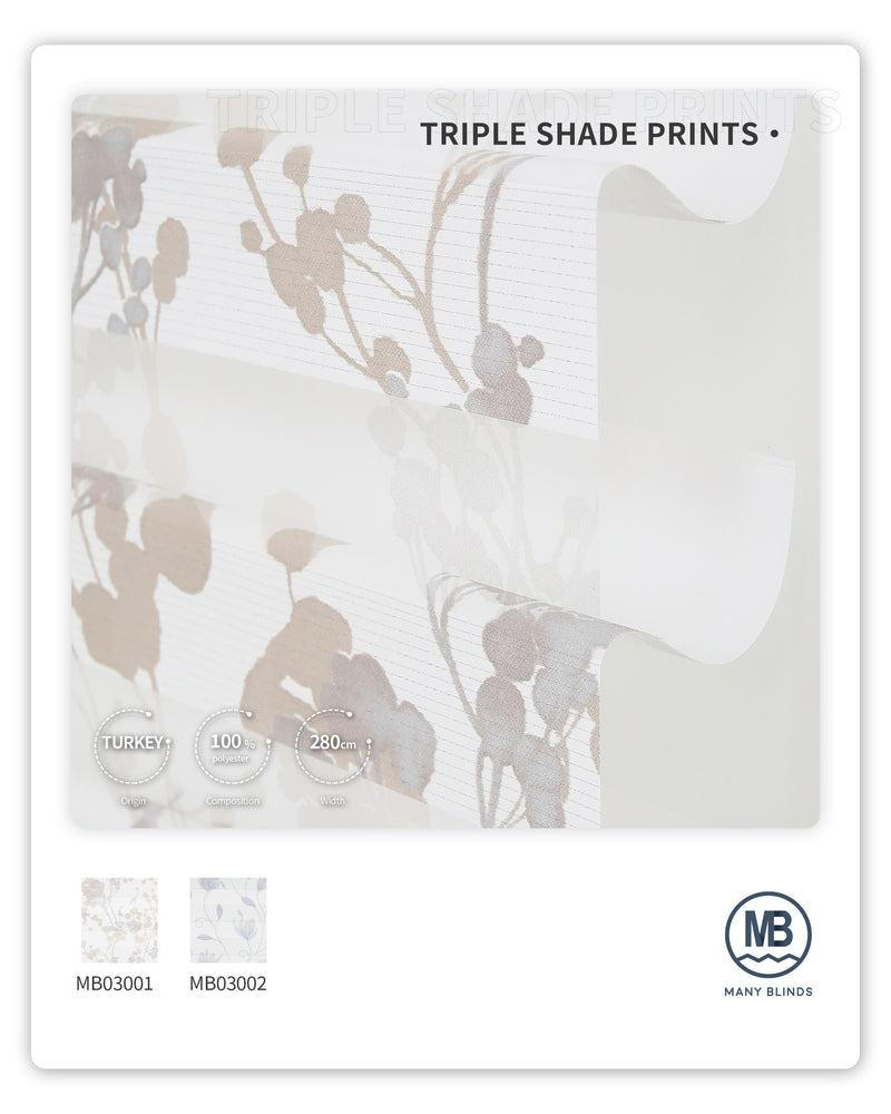 T-Triple shade prints